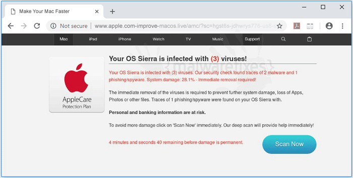 google chrome virus removing for mac osx